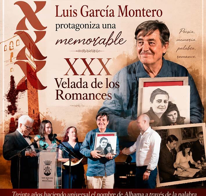 Luis García Montero protagoniza una memorable XXX Velada Alhama ciudad de los Romances
